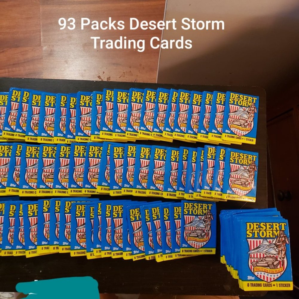 Topps Collectible 1991 Desert Storm Trading Cards